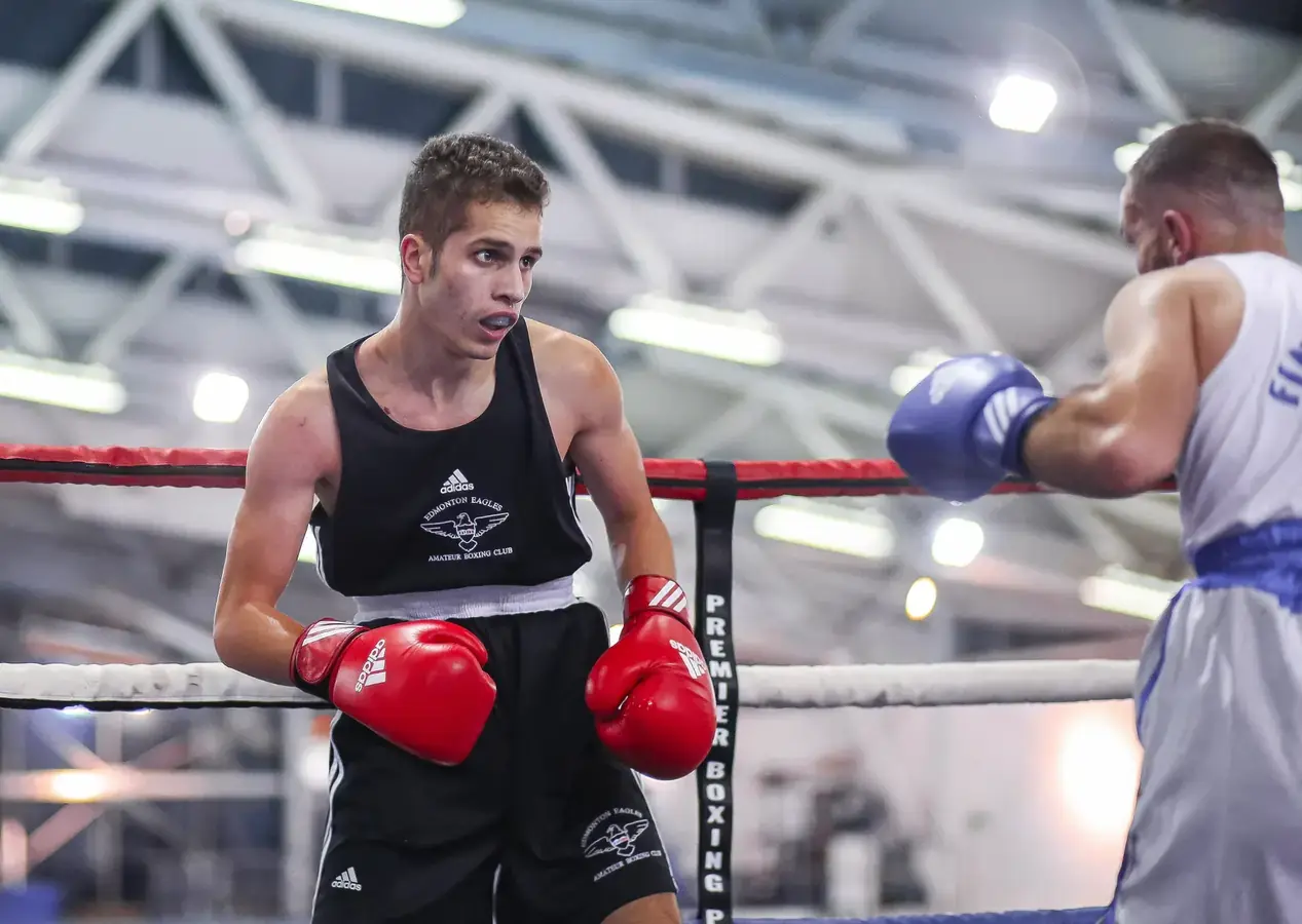 Edmonton Eagles boxing training
