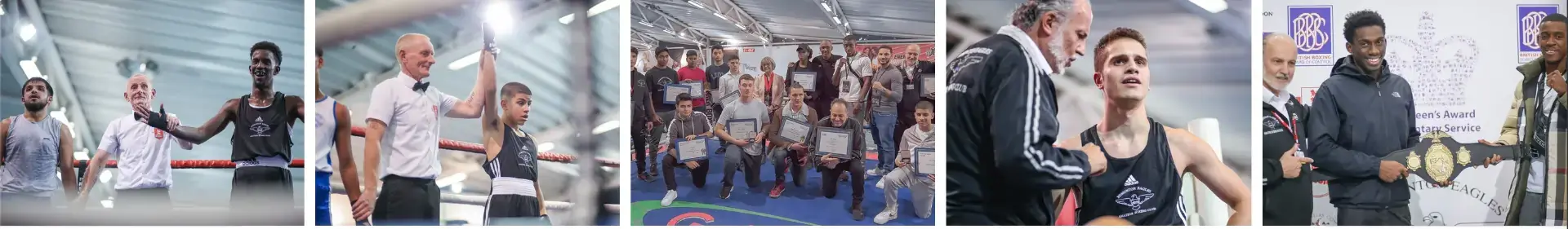 Edmonton Eagles boxing training