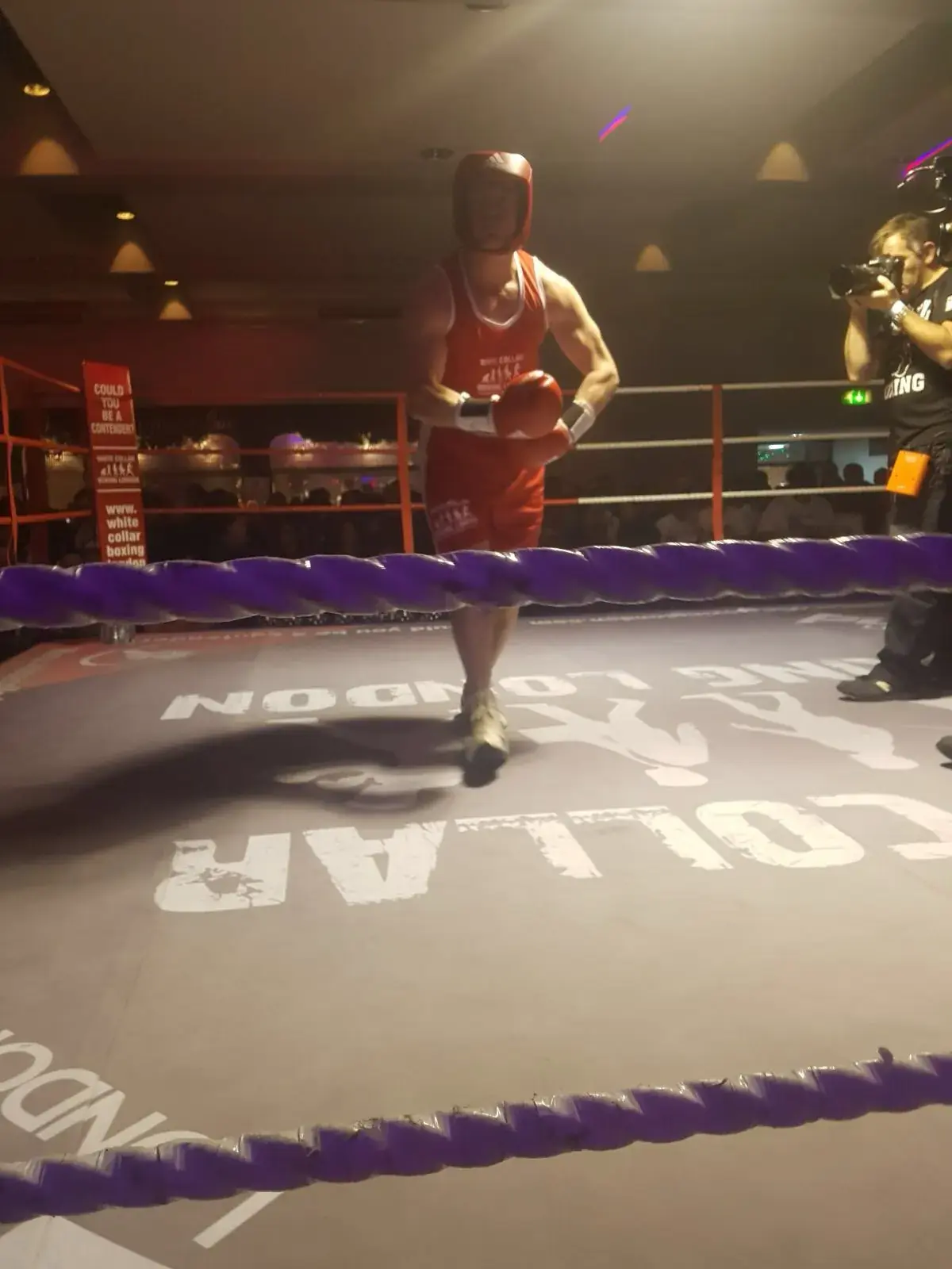 Simon Edwards boxing